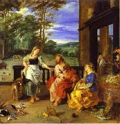 Christ in the House of Martha and Mary 1628 Jan Bruegel the Younger and Peter Paul Rubens